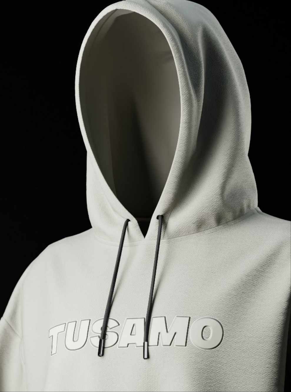 TUSAMO HOODIE | STORM WHITE