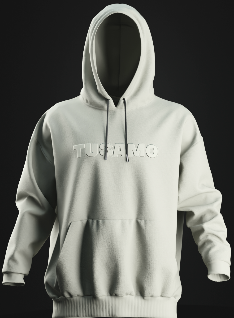 TUSAMO HOODIE | STORM WHITE